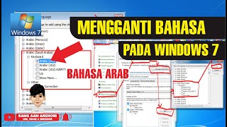 Cara Merubah Bahasa Indonesia Ke Bahasa Arab Pada Komputer Laptop Windows 7