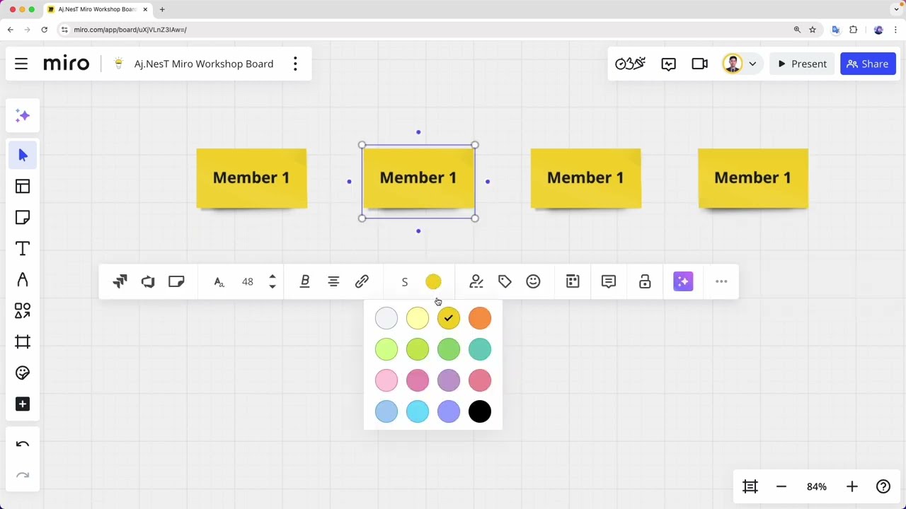 สอนใช้ Miro EP5 Workshop 1: Sticky Note Magic เพิ่มโน้ตไอเดียง่ายๆ อย่างมือโปร