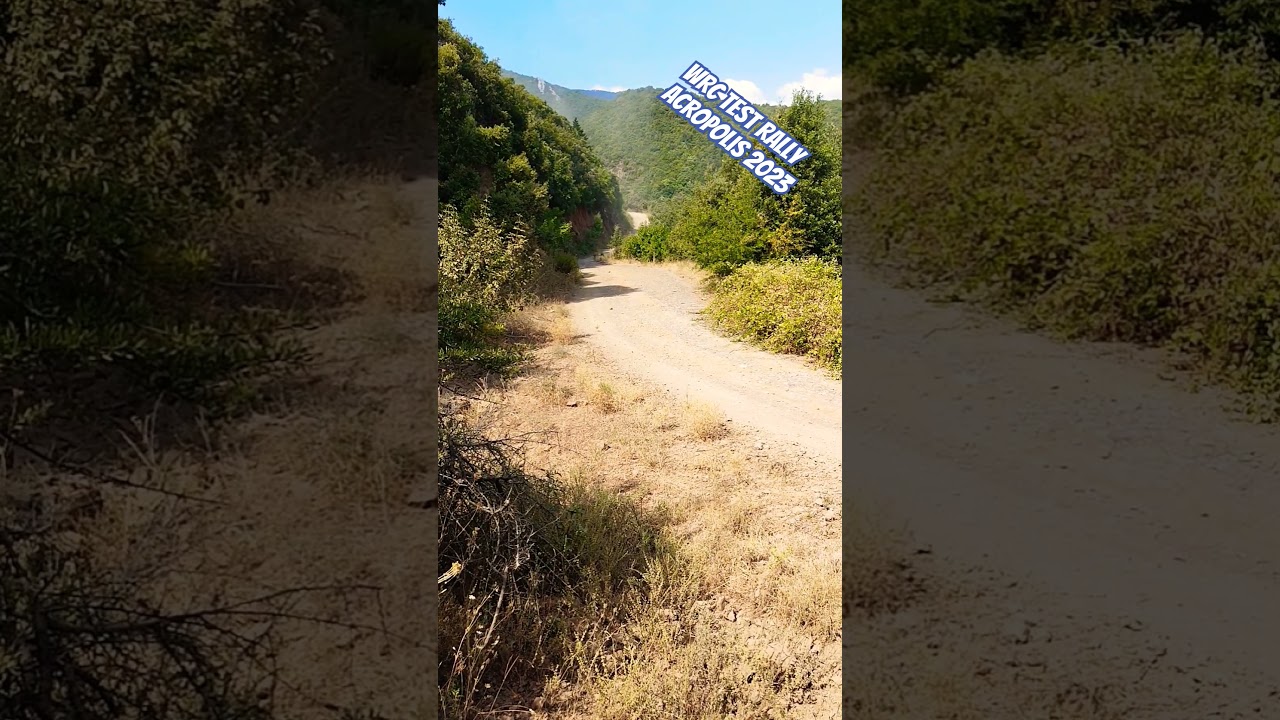 Wrc Rally test m-ford loubet Acropolis 2023 Greece
