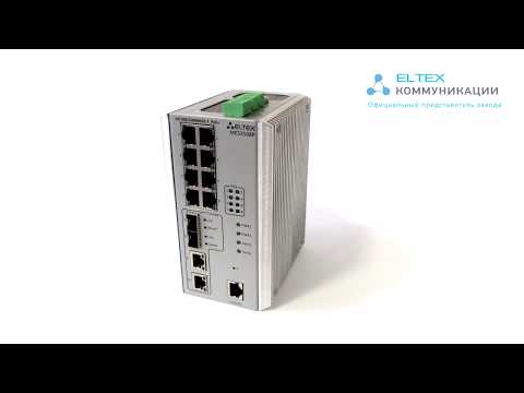 MES3508P промышленный PoE