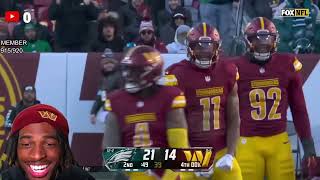 OMG JAYDEN DANIELS ~ Washington Commanders vs Philadelphia Eagles| Week 16 Game Highlights