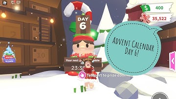 Opening Day 6 Advent Calendar In Adopt Me! | Creative Manha