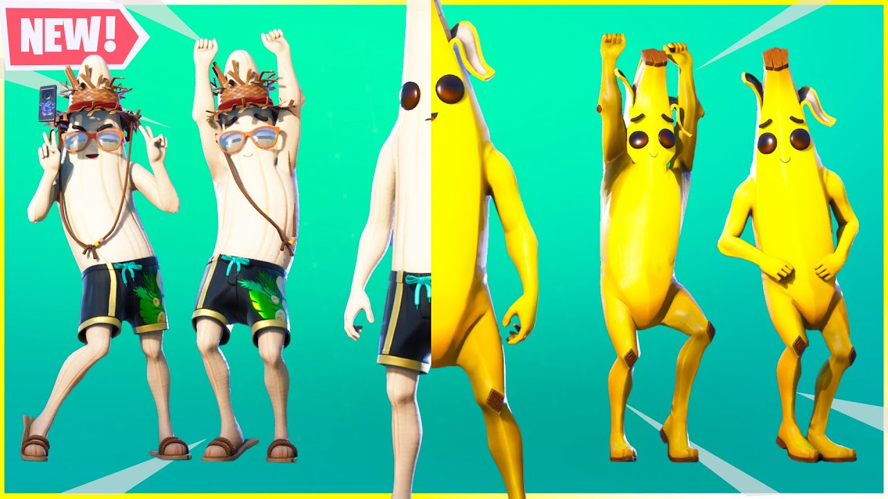 Peely Vs Unpeely  - Fortnite Dance Battle! Chapter 2 Season 3