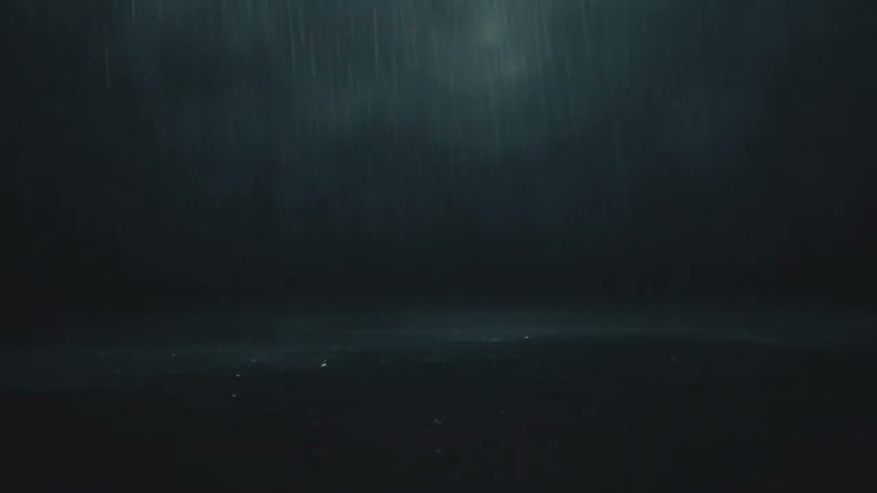 Black Screen Rain Sounds 🌑 Deep Sleep in Minutes  Stay Asleep All Night