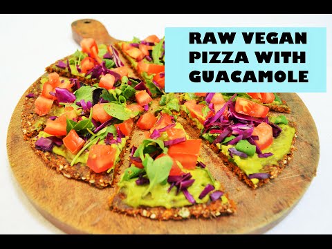 raw-vegan-guacamole-pizza-recipe!-♥