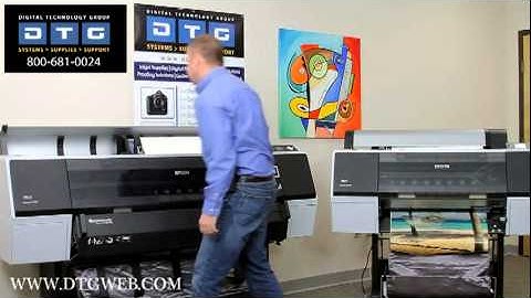 Introducing the Epson Stylus Pro 7900 and 9900 printers