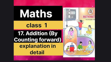 17. Addition (By counting forward)|class 1| Maths |new syllabus |English medium|semi english |25-26 