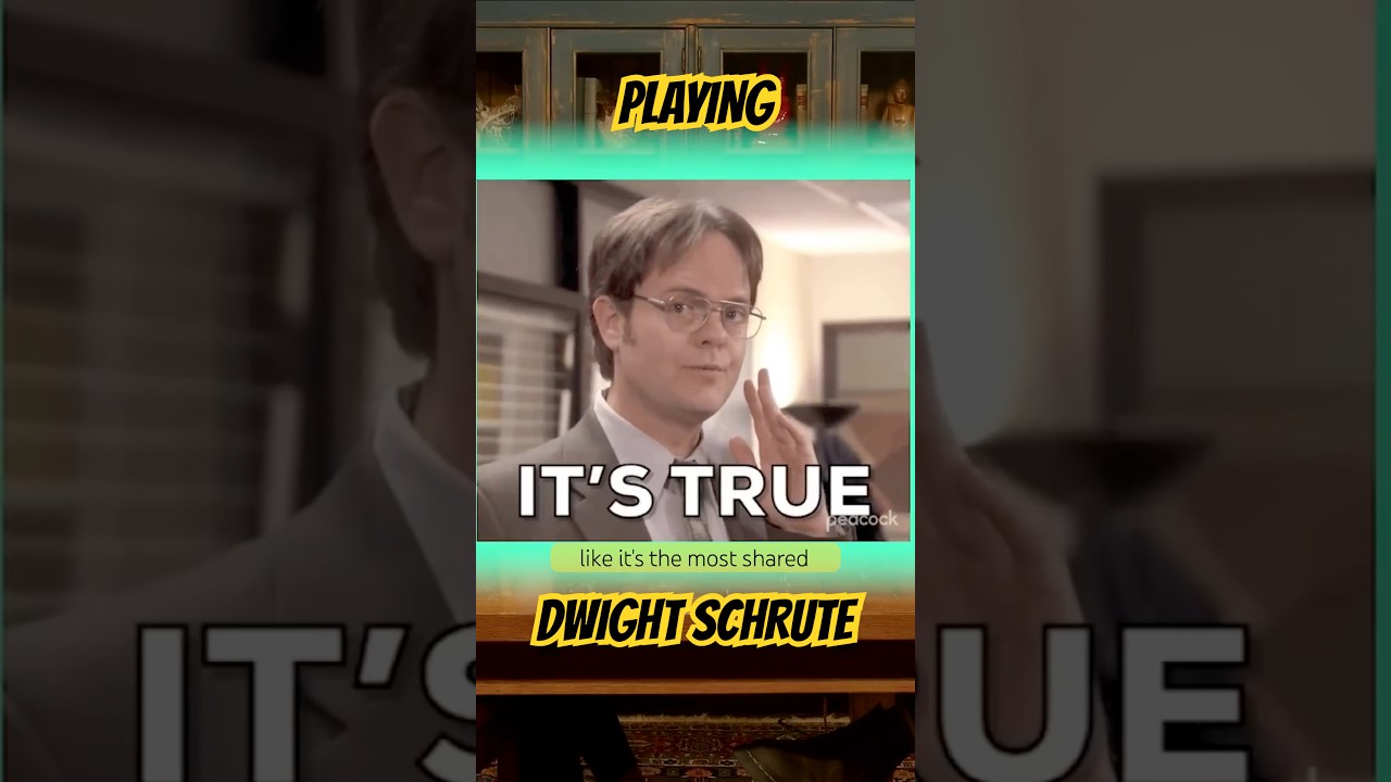 Как Рейнн готовился к встрече с Дуайтом Шрутом