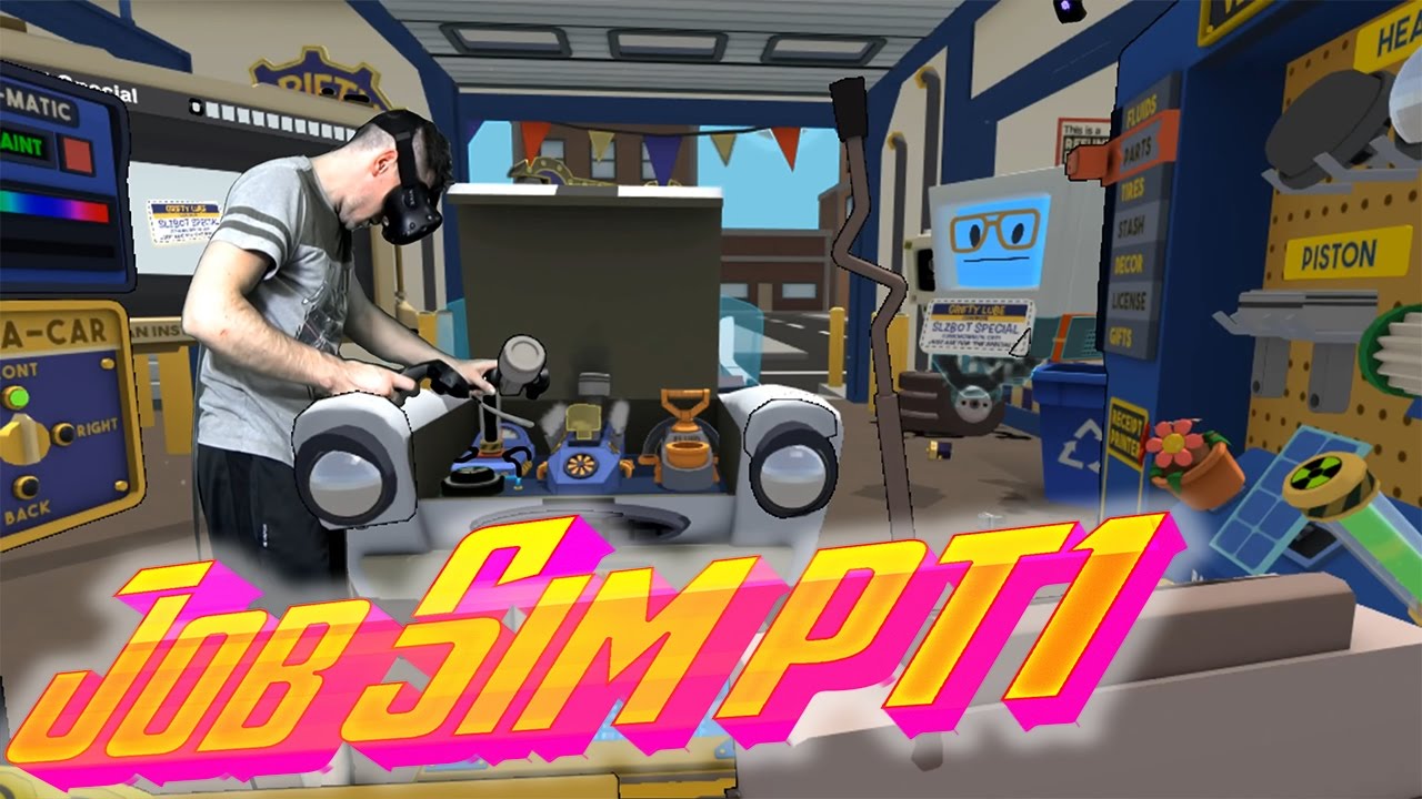 Mixed Reality VR "Job Simulator" Part 1 (HTC Vive Gameplay) YouTube