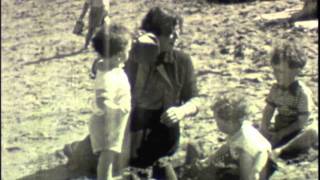 David, Eddie, Isa, Eve ,Leslie, Clair & Anna about 1953.m4v
