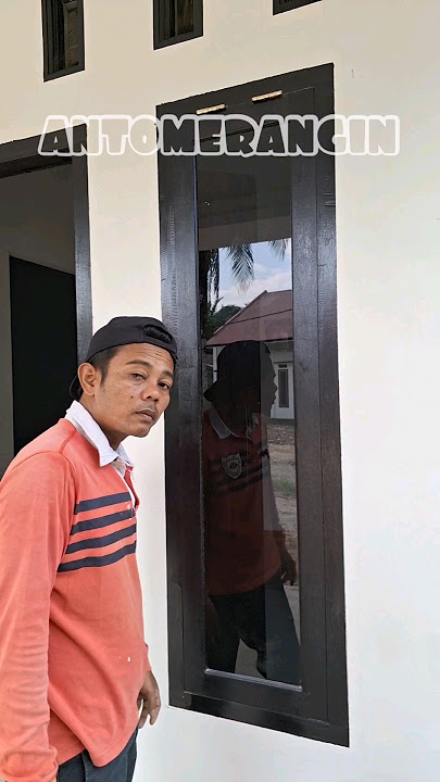 jarang yang tau...cara mengecat jendela agar tidak blepotan ...!!!