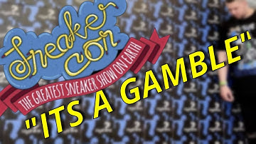 the SNEAKERCON MYSTERYBOX SCAM! kids gambling $300 for kicks!!