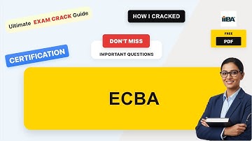 Pass the iiba Entry Certificate in Business Analysis Exam: Secrets to Certification Success!
