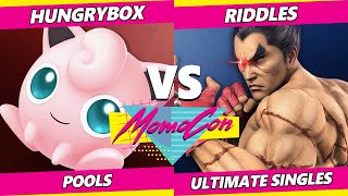 MomoCon 2022 - Liquid Riddles (Kazuya) Vs. Liquid HBox (Jigglypuff) SSBU Ultimate Tournament