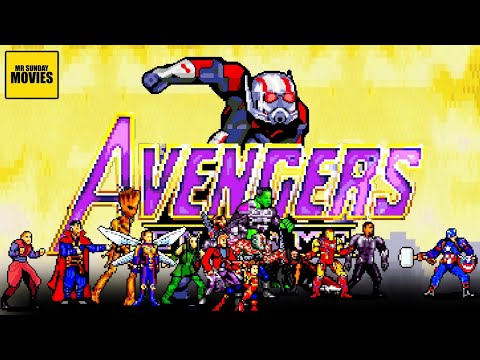 Avengers: Endgame Final Battle Part 2 - 16 Bit Scenes