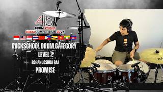 Rohan Joshua Raj - Promise - Rockschool Drum Level 2 - 41B Drum Studio #drums #drum