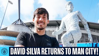 David Silva Returns To Man City