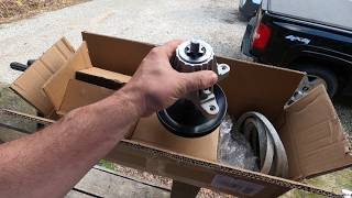 Installing my Amazon mower deck spindle assembly kit, maybe? Also a look at some hatched geese!