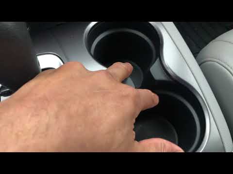 Honda Pilot - Compartments and Slushie holder location - YouTube