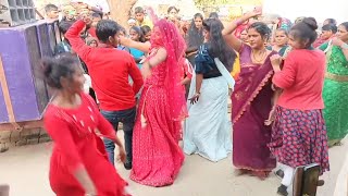Village Wedding Dance Bhojpuri Dance Baldeepmonikavlog