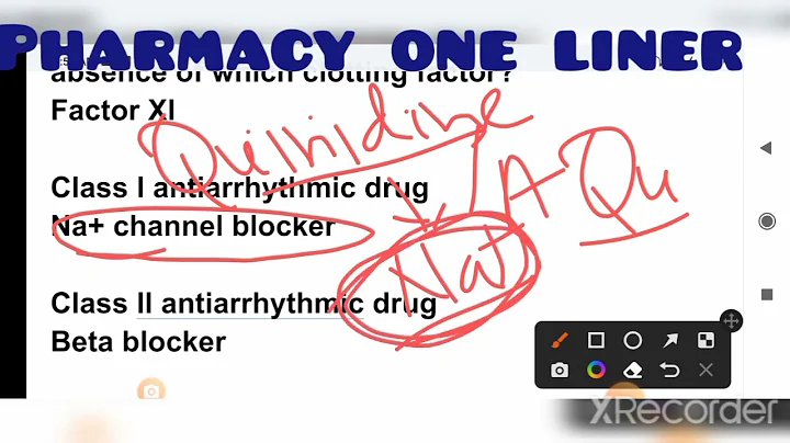 one liner question for pharmacist exam preparation