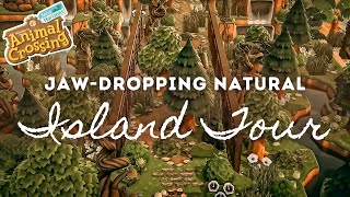 JAWDROPPING NATURAL ISLAND TOUR  | Animal Crossing New Horizons