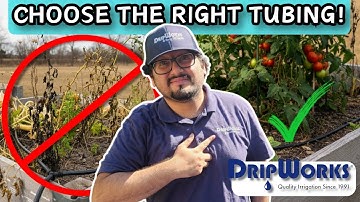 Which Drip Irrigation Tubing Size Do You REALLY Need? A Complete Guide.