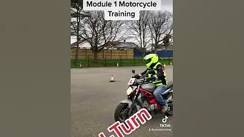 Motorcycle module 1 test - U-turn