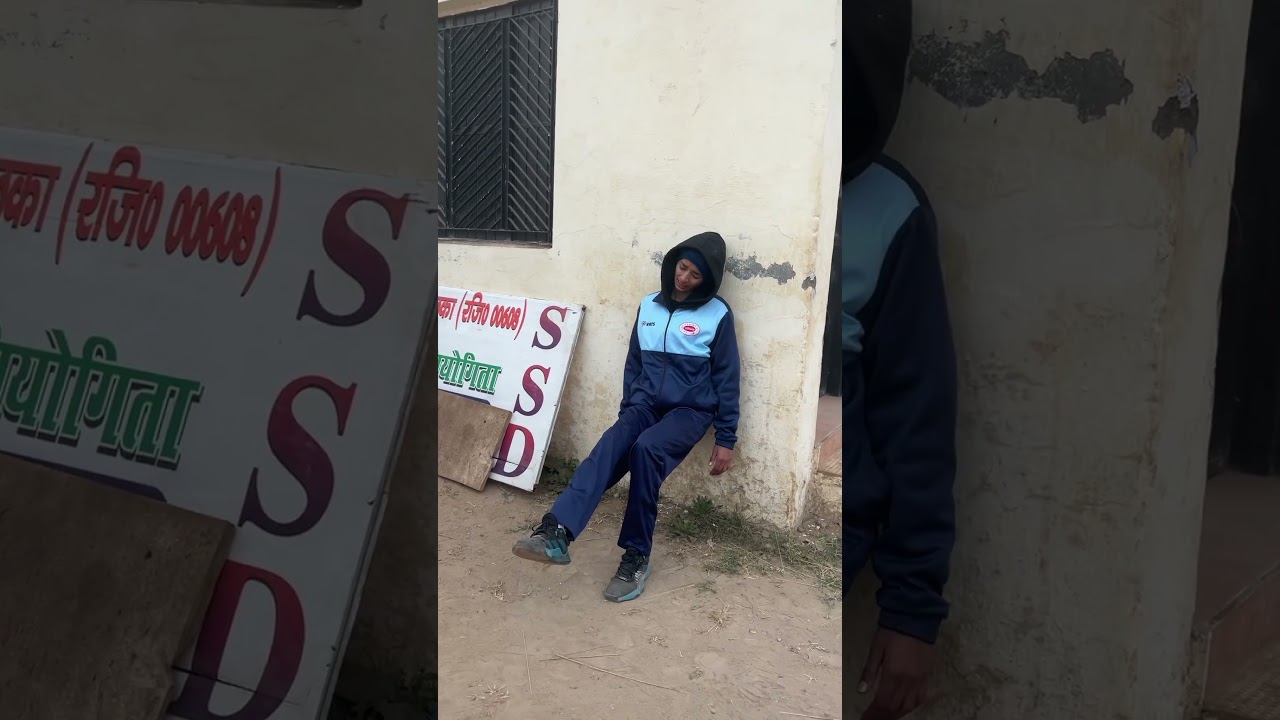 After workout, body weight control exercise 🦵✨