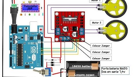 Robot_futbol_04_alimentación_arduino y puente h