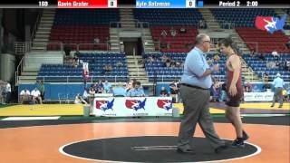 Fargo 2012 160 Round 5: Gavin Grater (Kansas) vs. Kyle Bateman (Oregon)