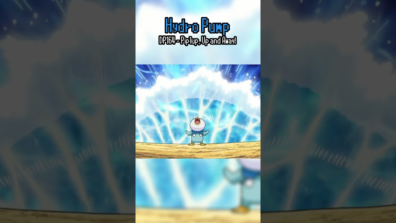 EVERY Move Used by Dawn’s Piplup 🐧 🫧