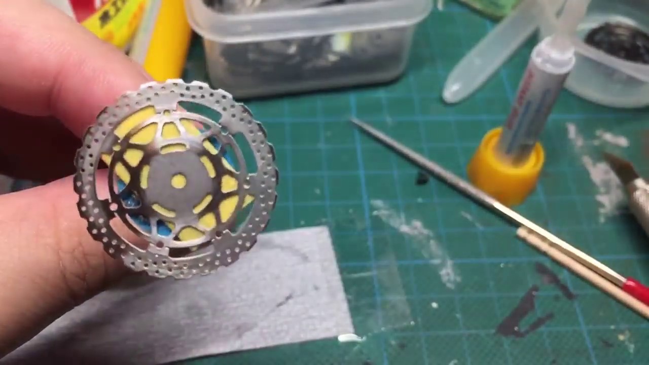 Build 101 點樣重現迫力碟嘅刮痕？ Creating brake disc scratches YouTube