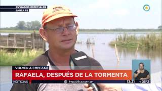 TV Pública Noticias - Rafaela, Santa Fe inundación