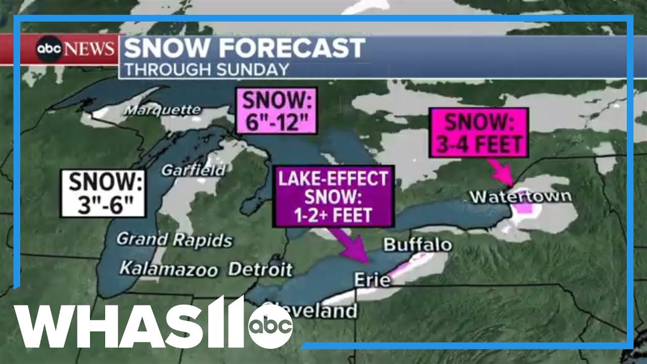 Northeast braces for winter storm, feet of snow expected in some areas ...