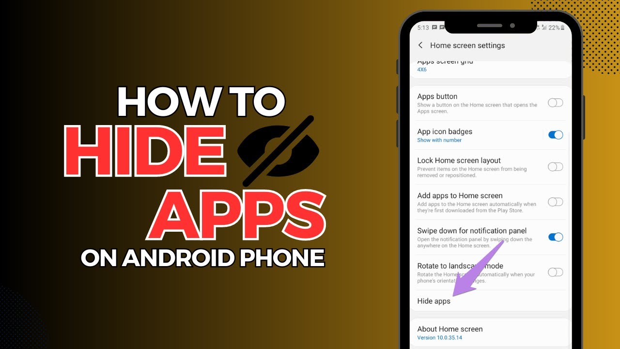 How to Hide Apps on an Android Phone