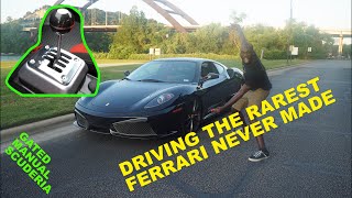 I got the golden opportunity to drive best and rarest ferrari never
made, only stick-shift 430 scuderia on earth. this car was a limited
...