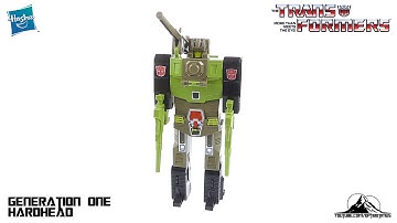 Transformers G1 Headmaster HARDHEAD Video Review