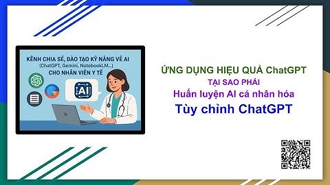 Tại sao phải huấn luyện AI -Tùy chỉnh ChatGPT