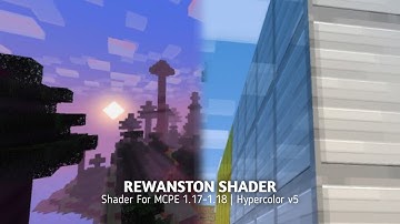 BEST SHADER MCPE 1.18?!? RINGAN BANGET!! | REWANSTON SHADER