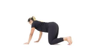 Kneeling Big Toe Stretch