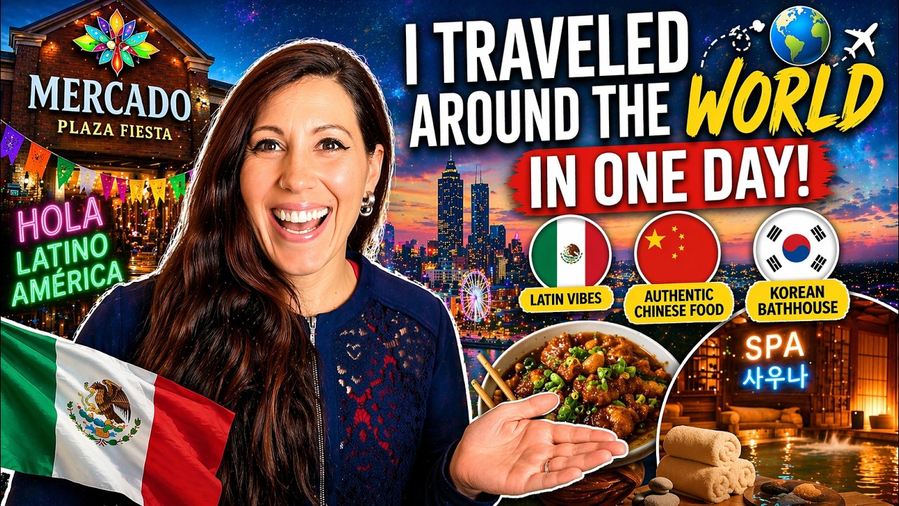 I Explored the World in One Day - Travel Vlog - YouTube