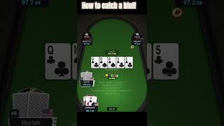 How to catch a bluff?