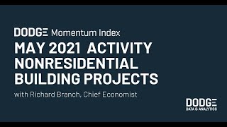Nonresidential Building Project Activity for May 2021