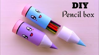 DIY Pencil Box using Plastic Bottle|How to make Pencil Box from Water bottle|Best Out of Waste Craft