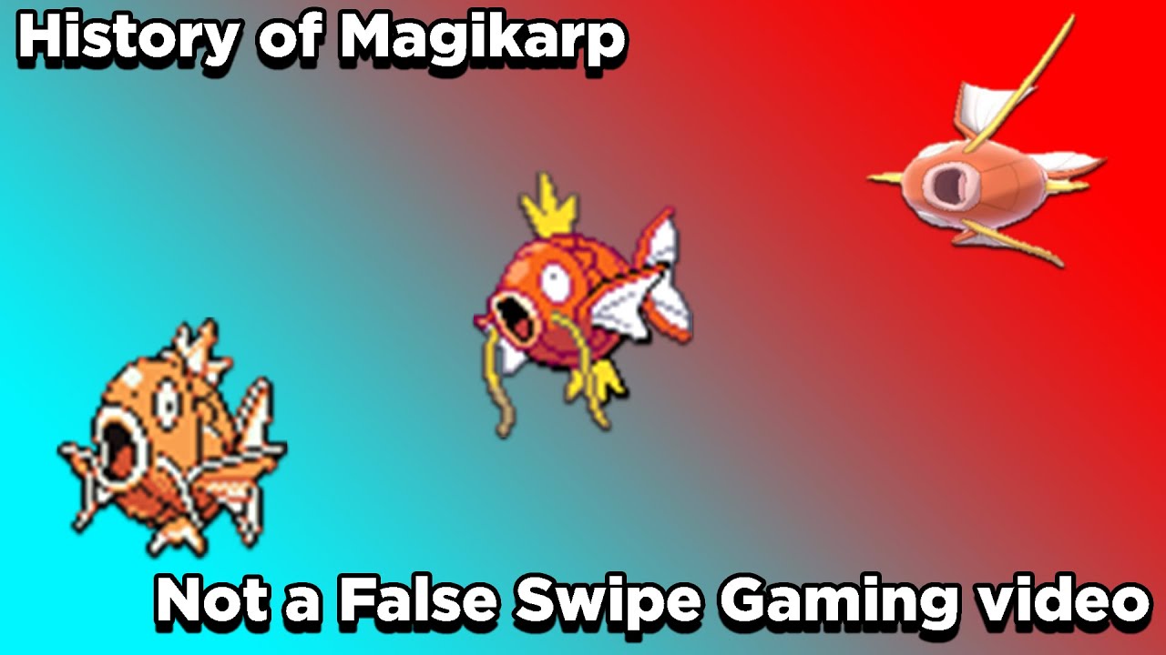 How GOOD was Magikarp ACTUALLY? - False Swipe Gaming Parody - YouTube