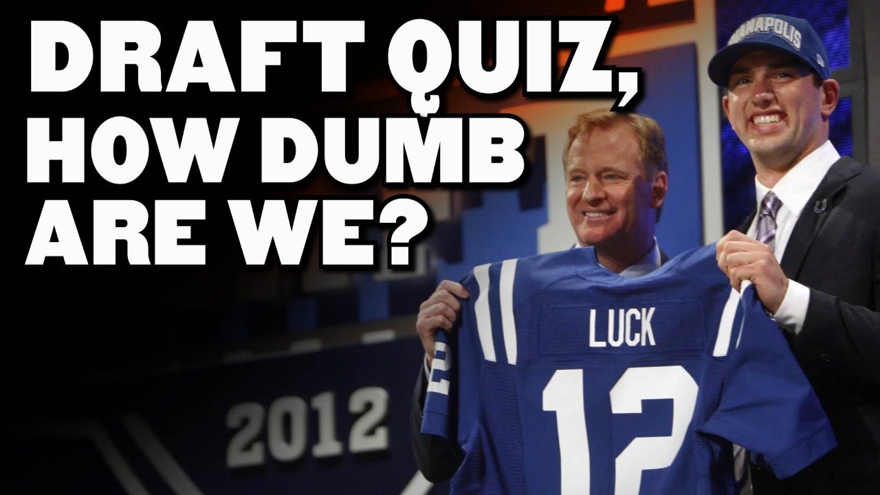 Really HARD NFL Draft Quizzes - YouTube