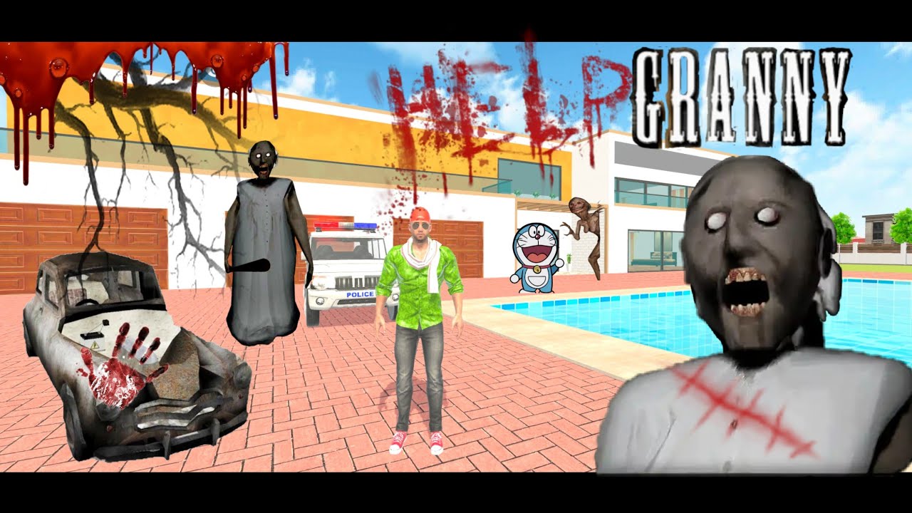 💀 Granny Return Day 😱 | Franklin Ka Ghar Blast 💥 | Final Fight! Indian theft auto simulator