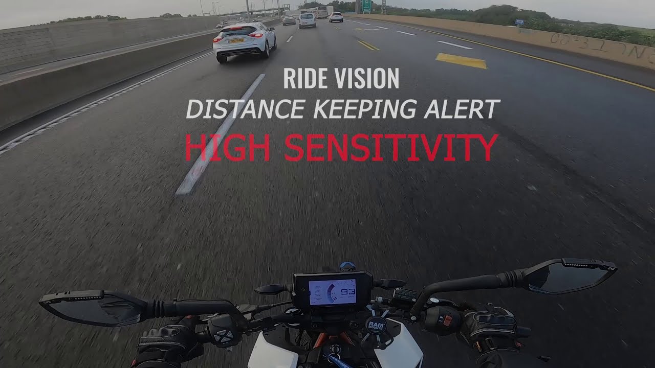 Ride Vision- Distance Keeping Alert Sensitivity - Explained - YouTube