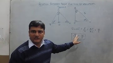 Relation Between Height and Side of an Equilateral Triangle Part 2